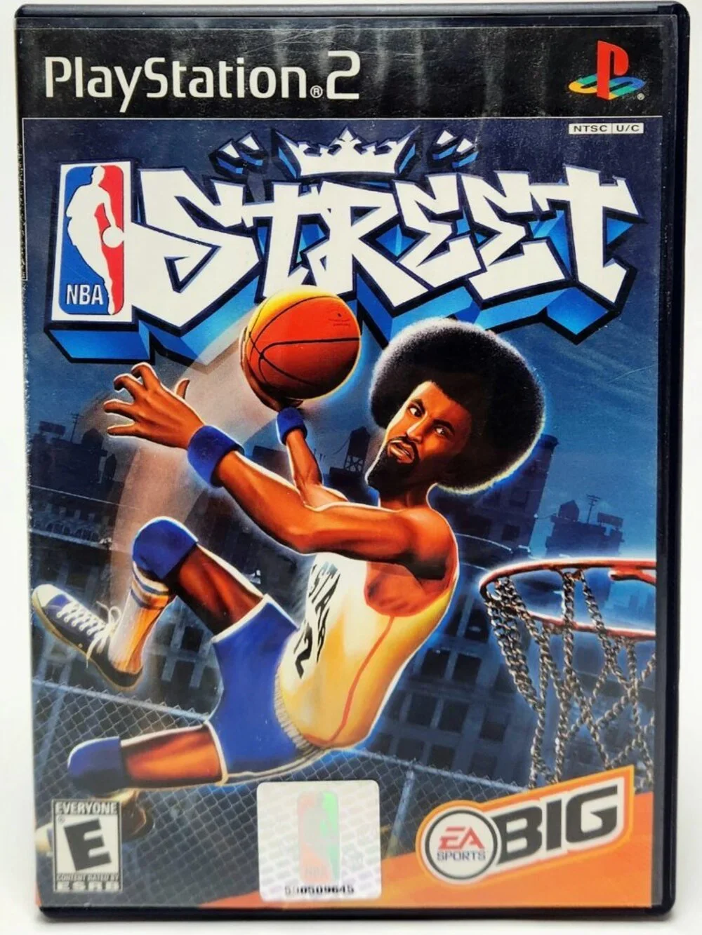 NBA Street PS2 & Mega Man Anniversary Collection PS2 CIB +Manuals -DAMAGED DISCS